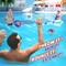Water Bouncing Ball, 4th of July Splash Skip Water Balls for Fly Swimming Pool Games, 3 Pack Colorful Skipping Balls for Kids 4-8-12 and Adult, Summer Toys Gifts Independence Day Water Party